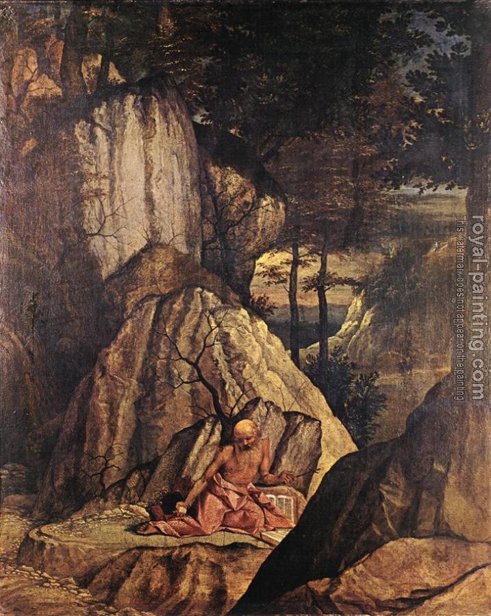 Lorenzo Lotto : Penitent St Jerome